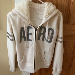 Aeropostale Hoodie with Fur lined hood